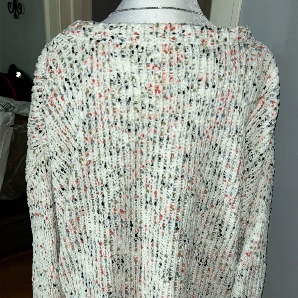 Cupio Cream and Black Knit Sweater - Picture 8 of 9